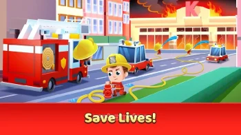 Idle Firefighter Tycoon - Fire Emergency Manager - скриншот 3