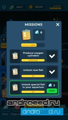 Idle Fish Aquarium - скриншот 5