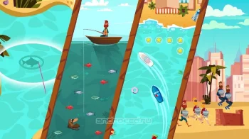 Idle Fisher Inc - Fishing Tycoon Game Simulator - скриншот 2
