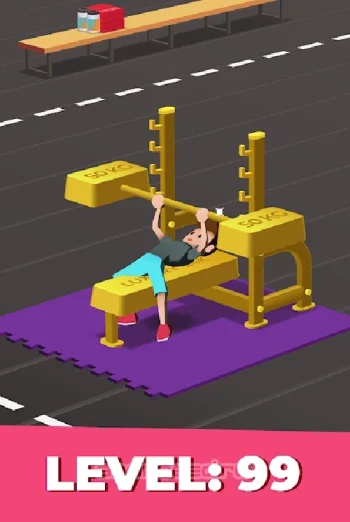 Idle Fitness Gym Tycoon - Workout Simulator Game - скриншот 4