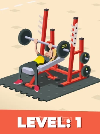 Idle Fitness Gym Tycoon - Workout Simulator Game - скриншот 5