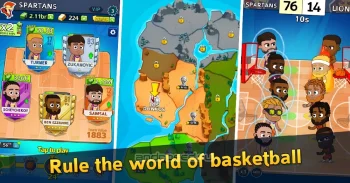 Idle Five Basketball tycoon - скриншот 1