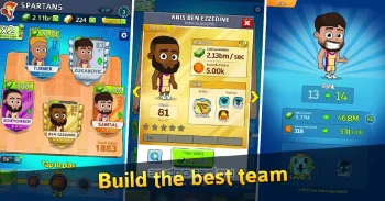 Idle Five Basketball tycoon - скриншот 2