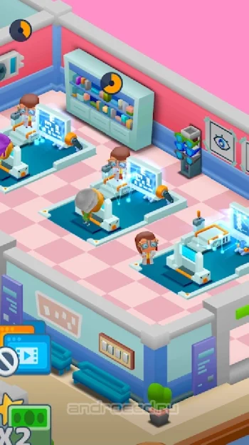 Idle Frenzied Hospital Tycoon - Игра-симулятор - скриншот 5