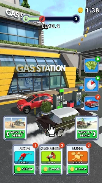 Idle Gas Station - скриншот 4