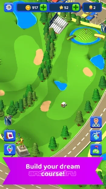 Idle Golf Club Manager Tycoon - скриншот 1