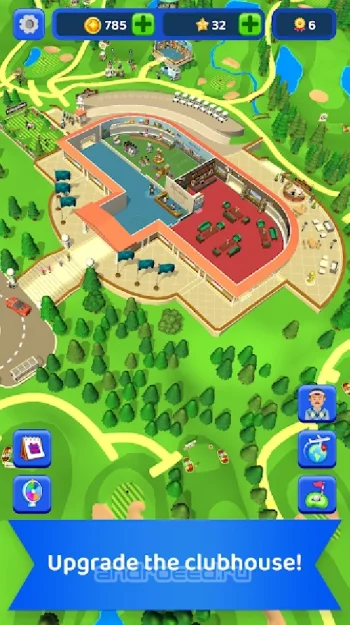 Idle Golf Club Manager Tycoon - скриншот 2