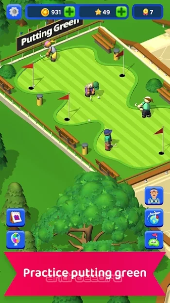Idle Golf Club Manager Tycoon - скриншот 5