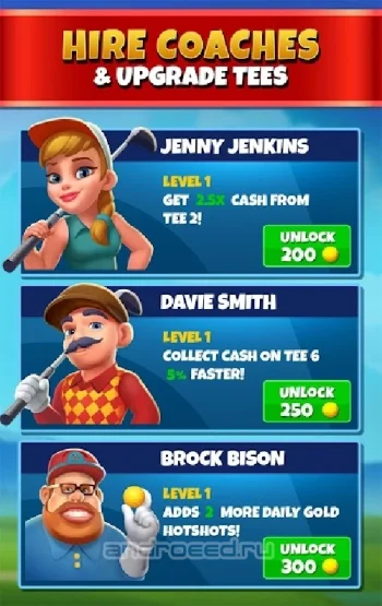 Idle Golf Tycoon - скриншот 2