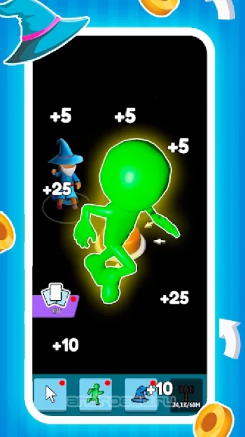 Idle Green Button - скриншот 2
