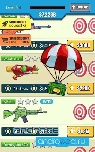 Idle Guns: Shooting Tycoon - скриншот 1
