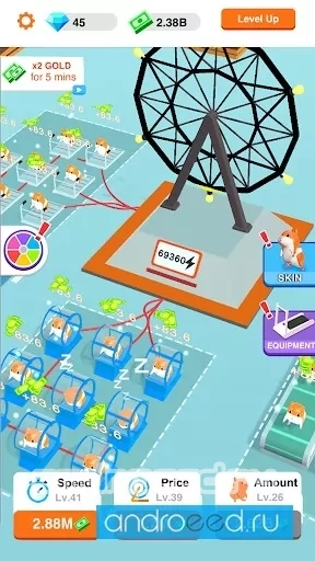 Idle Hamster Energy - скриншот 5