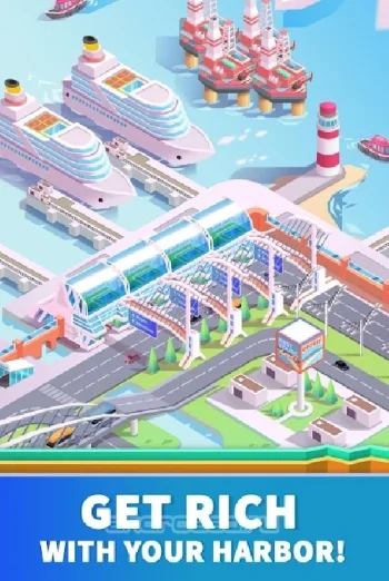 Idle Harbor Tycoon - Incremental Clicker Game - скриншот 2