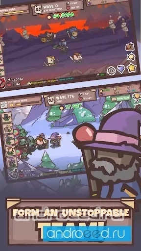 Idle Hero Defense - Fantasy Defense - скриншот 4