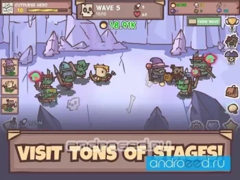 Idle Hero Defense - Fantasy Defense - скриншот 1