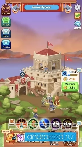 Idle Heroes Tycoon - скриншот 1