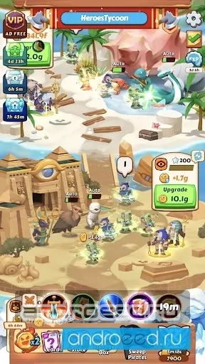 Idle Heroes Tycoon - скриншот 3