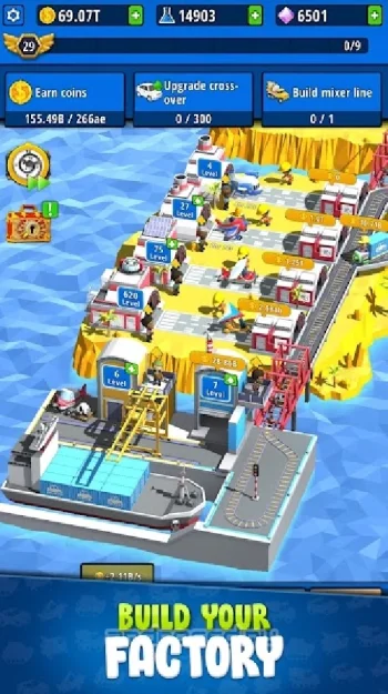 Idle Inventor - Factory Tycoon - скриншот 1
