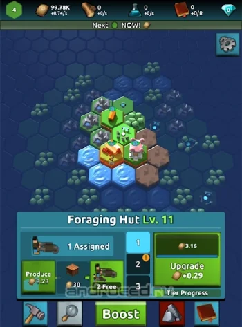 Idle Kingdom Clicker - скриншот 1