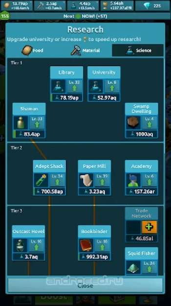 Idle Kingdom Clicker - скриншот 4