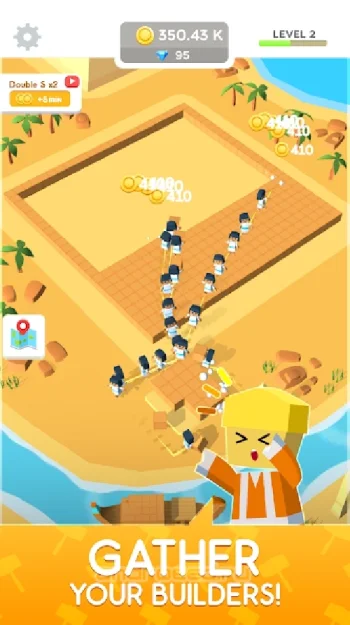 Idle Landmark Tycoon - Builder Game - скриншот 2