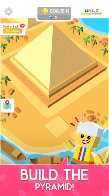 Idle Landmark Tycoon - Builder Game - скриншот 3