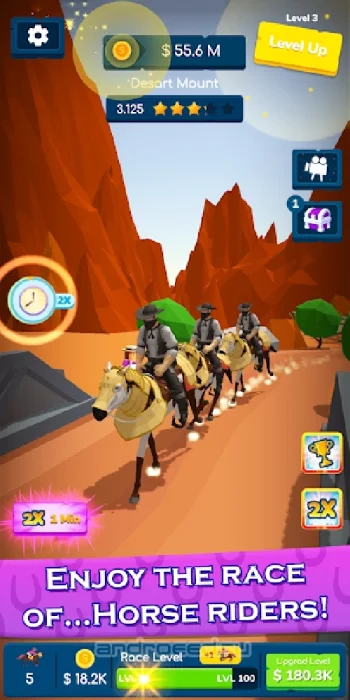 Idle Life Tycoon : Horse Racing Game - скриншот 2