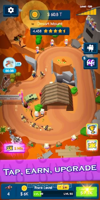 Idle Life Tycoon : Horse Racing Game - скриншот 4
