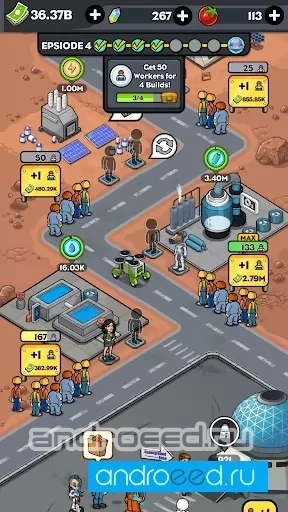 Idle Mars - скриншот 5