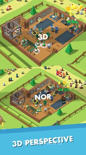 Idle Medieval Town - Tycoon, Clicker, Medieval - скриншот 1