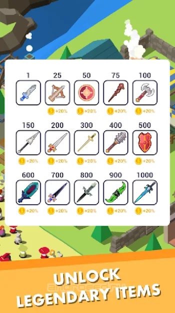 Idle Medieval Town - Tycoon, Clicker, Medieval - скриншот 5