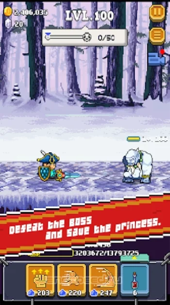 Idle Might Hero - скриншот 3