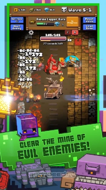 Idle Mine RPG - скриншот 3