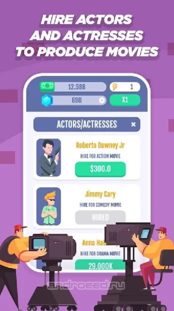 Idle Movie Studio - скриншот 1