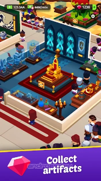 Idle Museum Tycoon: империя искусства и истории - скриншот 3