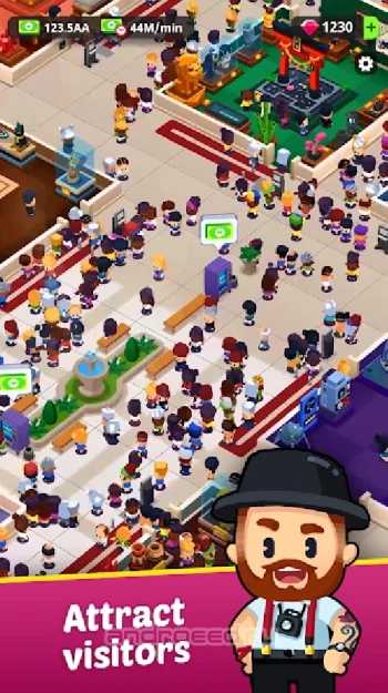Idle Museum Tycoon: империя искусства и истории - скриншот 4