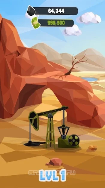 Idle Нефтяной Магнат: симулятор нефтезавода - скриншот 1