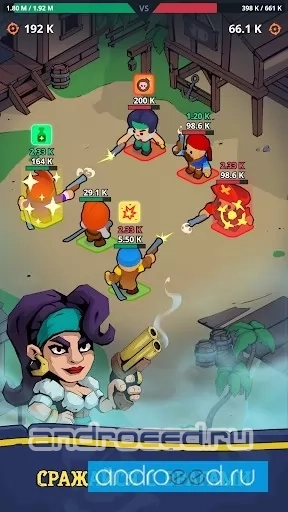 Idle Pirates: Приключения и Бизнес - скриншот 2