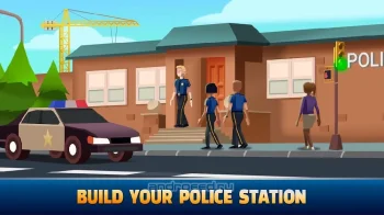 Idle Police Tycoon - Cops Game - скриншот 1