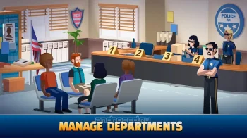 Idle Police Tycoon - Cops Game - скриншот 2