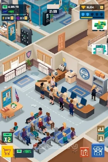 Idle Police Tycoon - Cops Game - скриншот 5