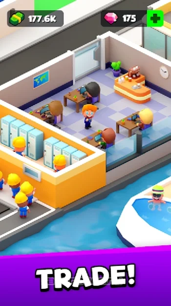 Idle Port Tycoon - скриншот 2
