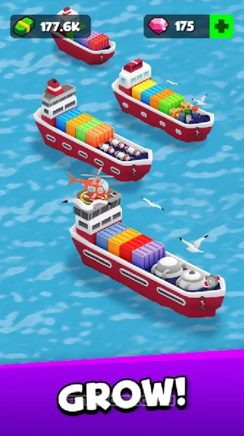 Idle Port Tycoon - скриншот 5