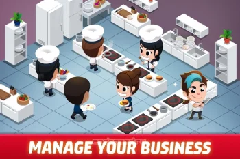Idle Restaurant Tycoon - Build a restaurant empire - скриншот 5