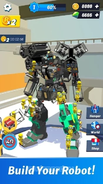 Idle Robot Inc - Idle, Tycoon & Simulation - скриншот 5