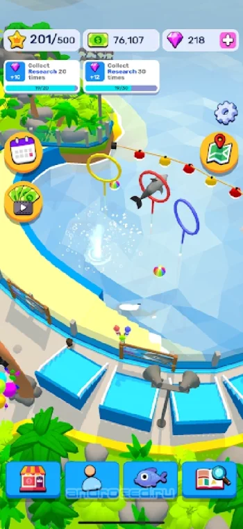 Idle Sea Park - скриншот 1