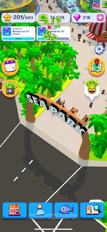 Idle Sea Park - скриншот 3