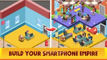 Idle Smartphone Tycoon - Телефонные клик&тейп игры - скриншот 1