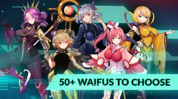 Idle Space Farmer - Waifu Manager Simulator - скриншот 1