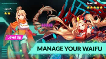 Idle Space Farmer - Waifu Manager Simulator - скриншот 2